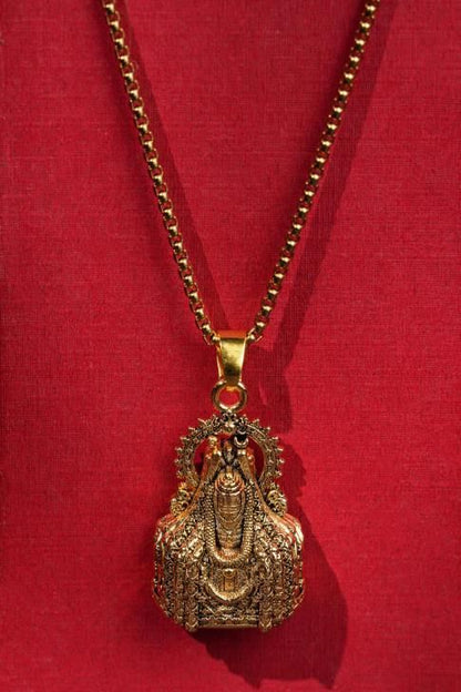 Mahadev Shivling Pendant with Chain